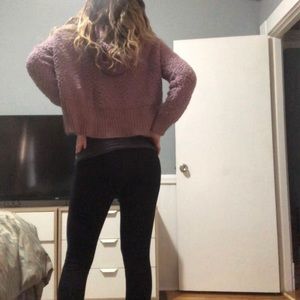 Purple sweater